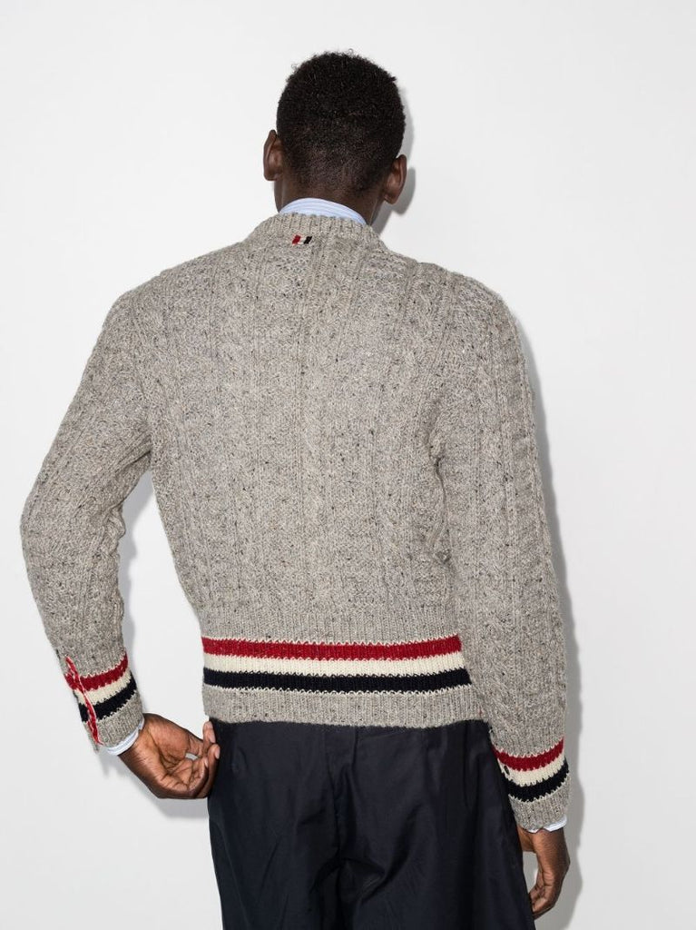 Donegal Rwb Knit Sweater