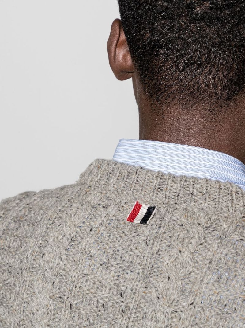 Donegal Rwb Knit Sweater
