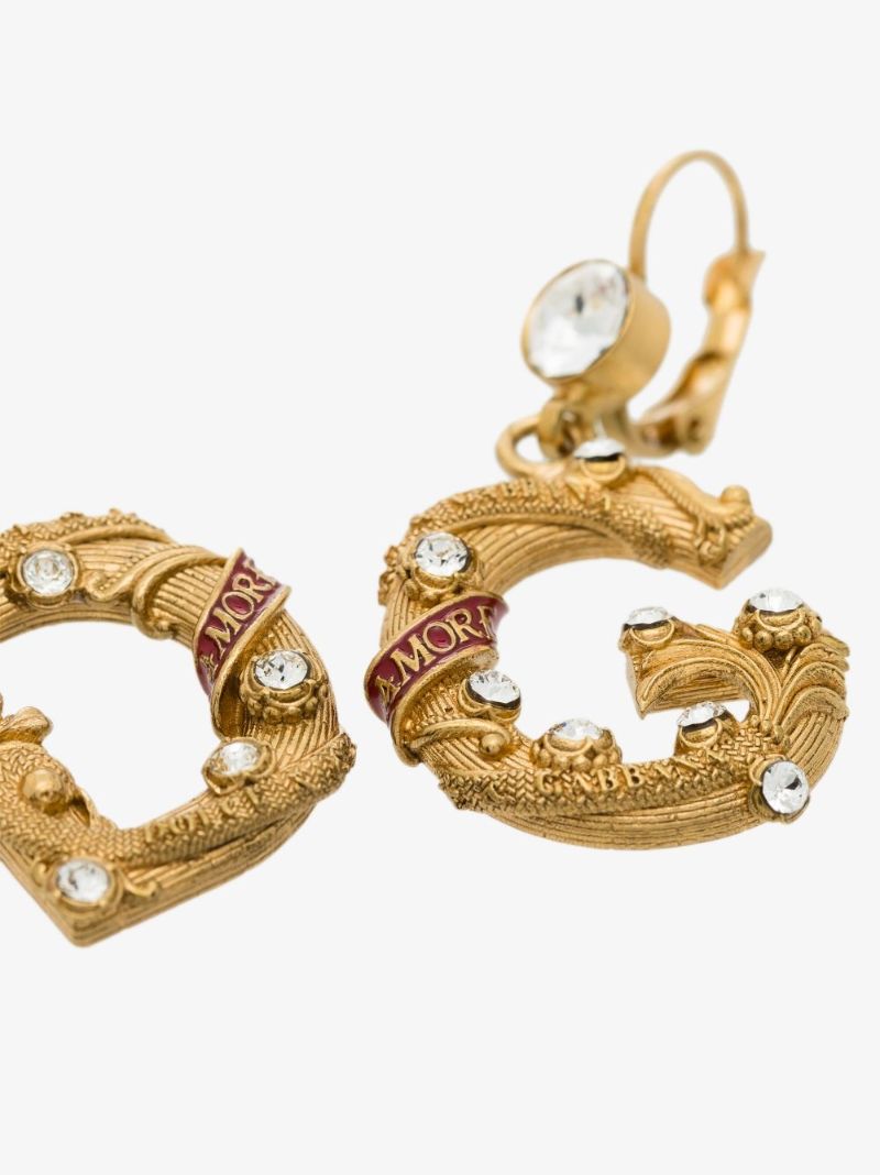 Dg-logo Drop Earrings