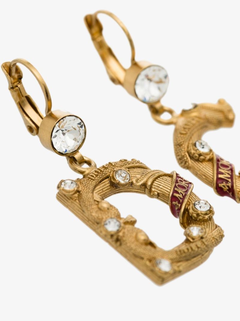 Dg-logo Drop Earrings