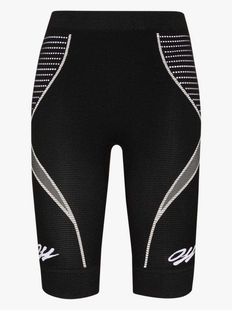 Logo Print Cycling Shorts