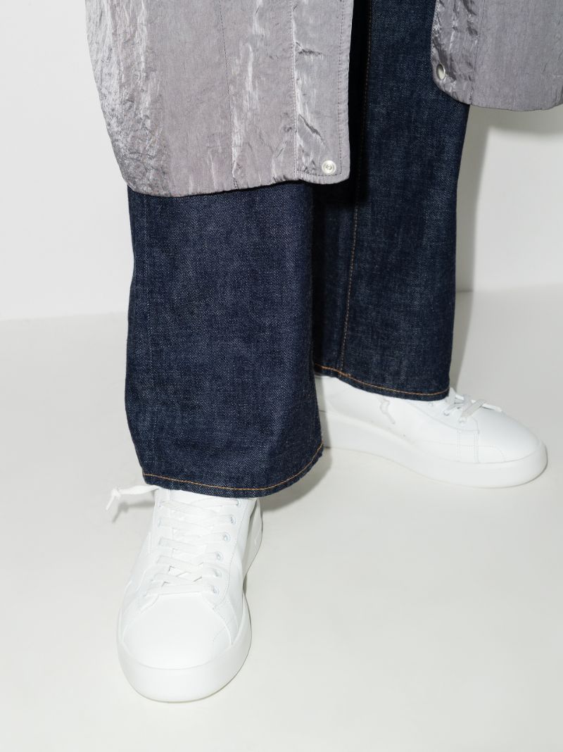 White Purestar Leather Sneakers