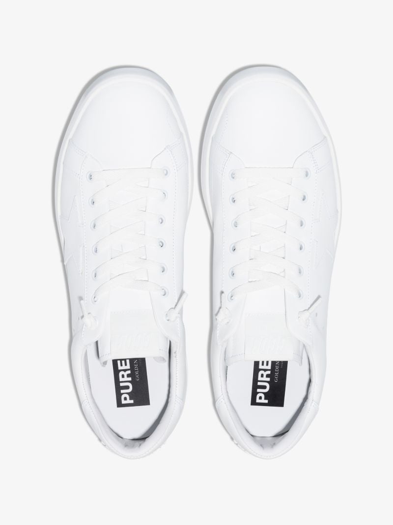 White Purestar Leather Sneakers