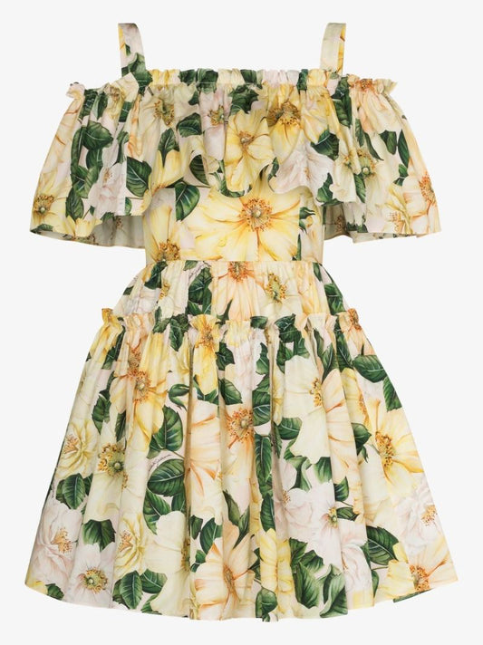 Floral-print Dress
