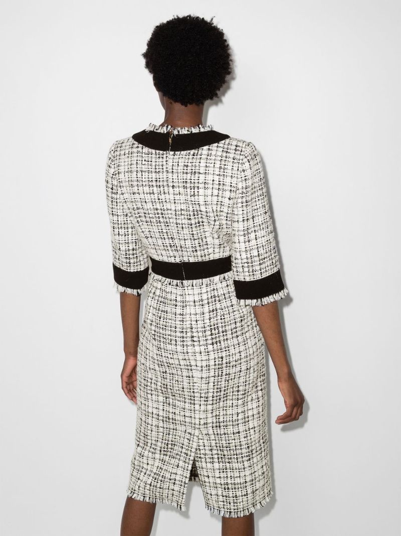 Tweed Midi Dress