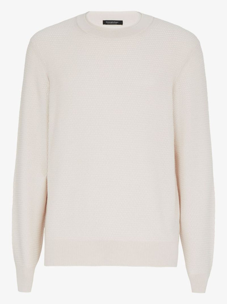 Crew Neck Wool Sweater