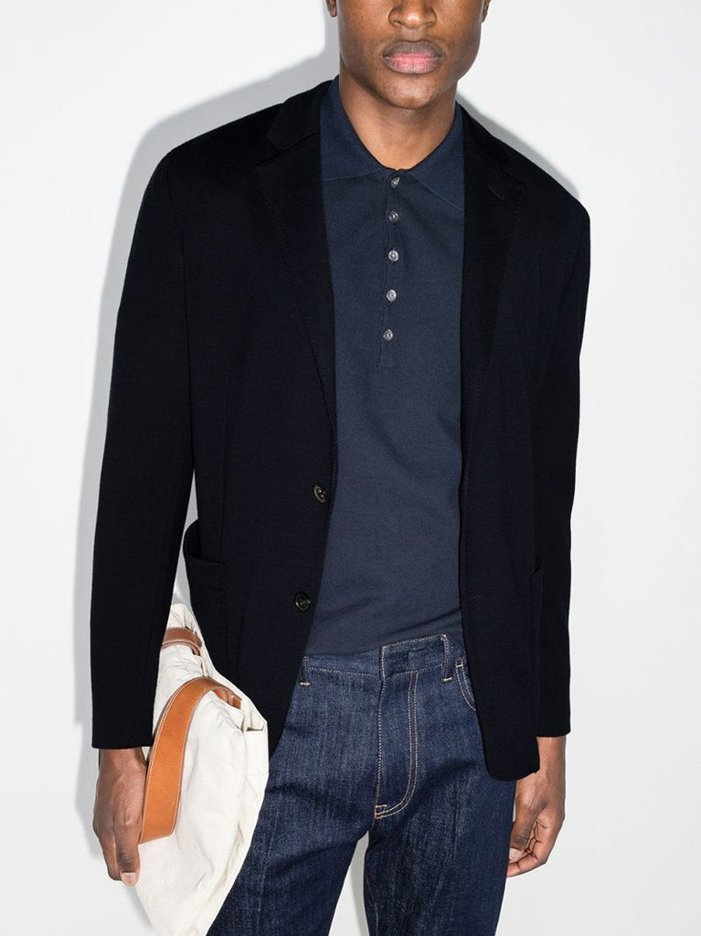 Single-breasted Wool Blazer