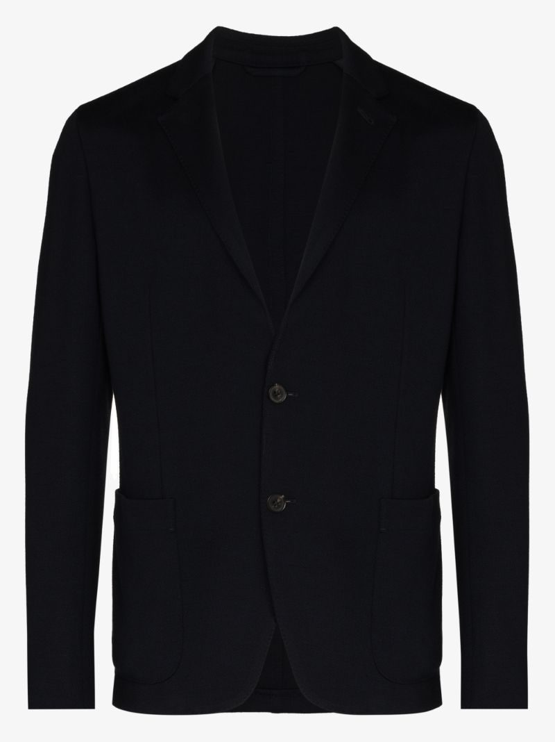 Single-breasted Wool Blazer