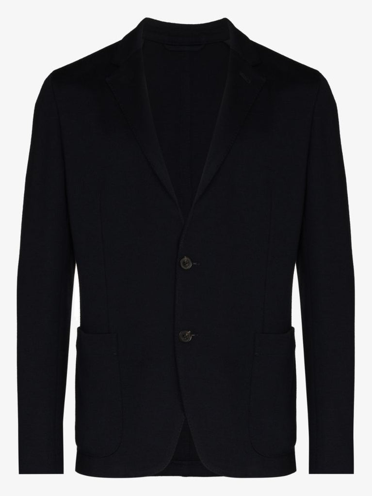 Single-breasted Wool Blazer