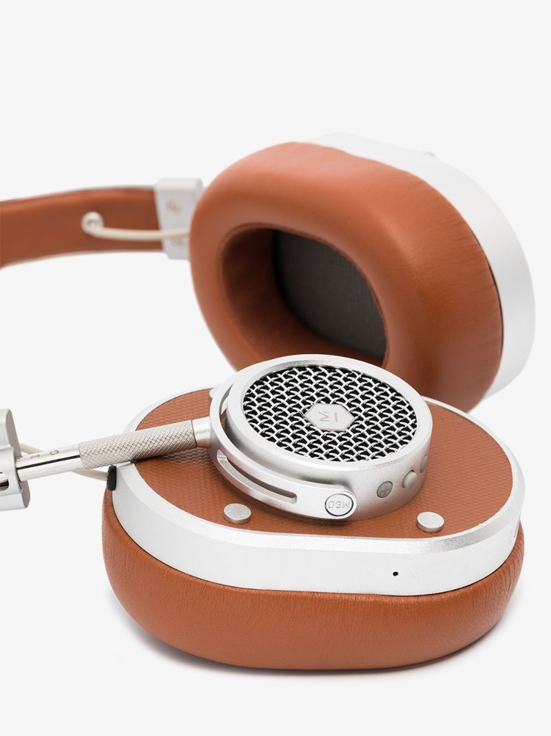 Brown Mh40 Wireless Headphones