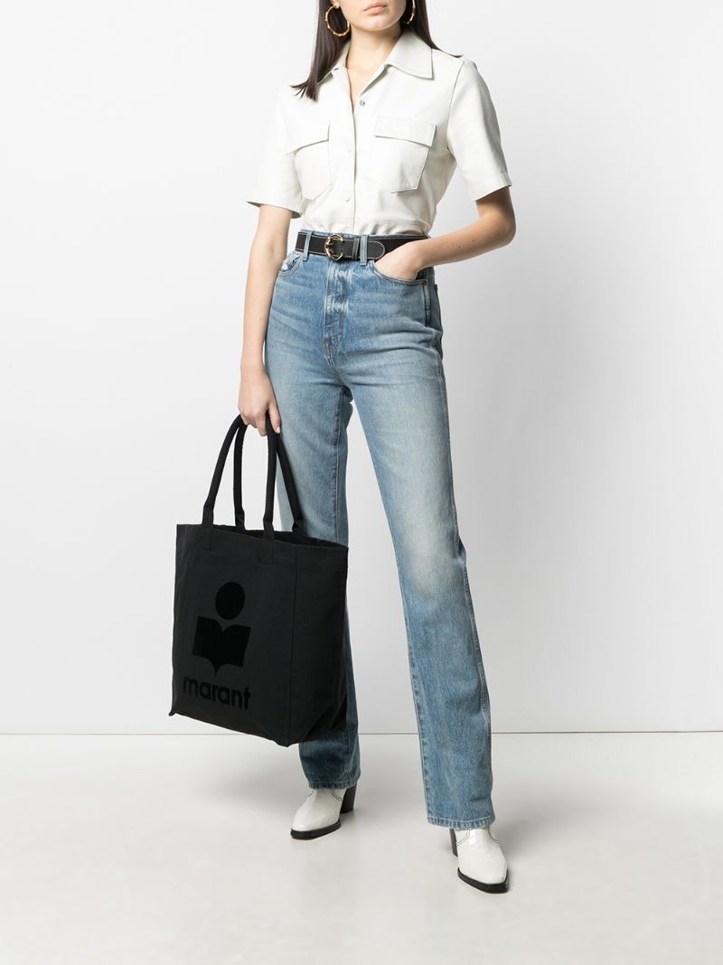 Black Yenky Logo Canvas Tote Bag