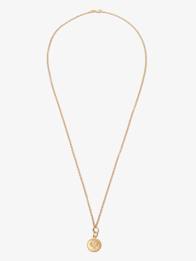18k Yellow Gold Protection Medium Belcher Chain Diamond Necklace