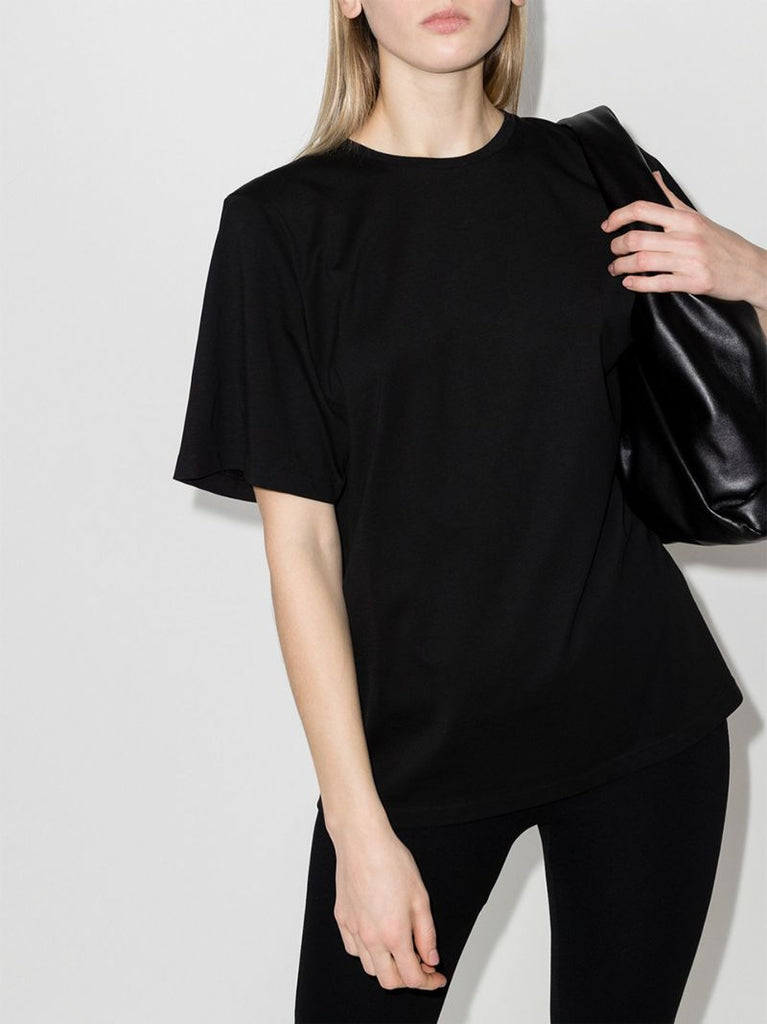 Black Short Sleeve Cotton T-shirt