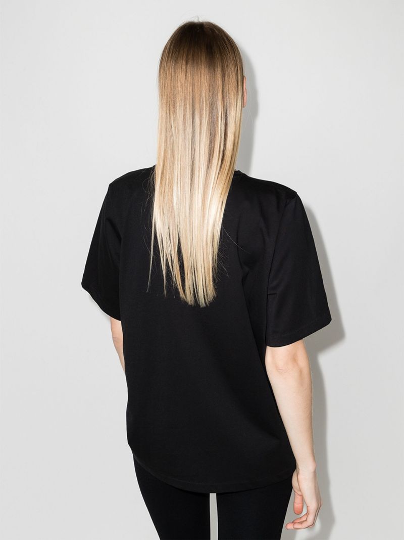 Black Short Sleeve Cotton T-shirt