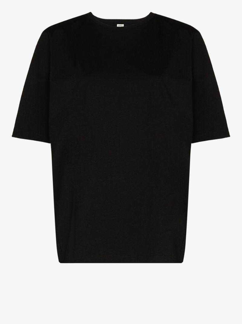 Black Short Sleeve Cotton T-shirt