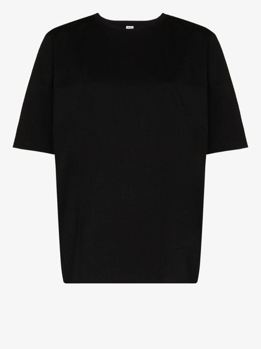 Black Short Sleeve Cotton T-shirt