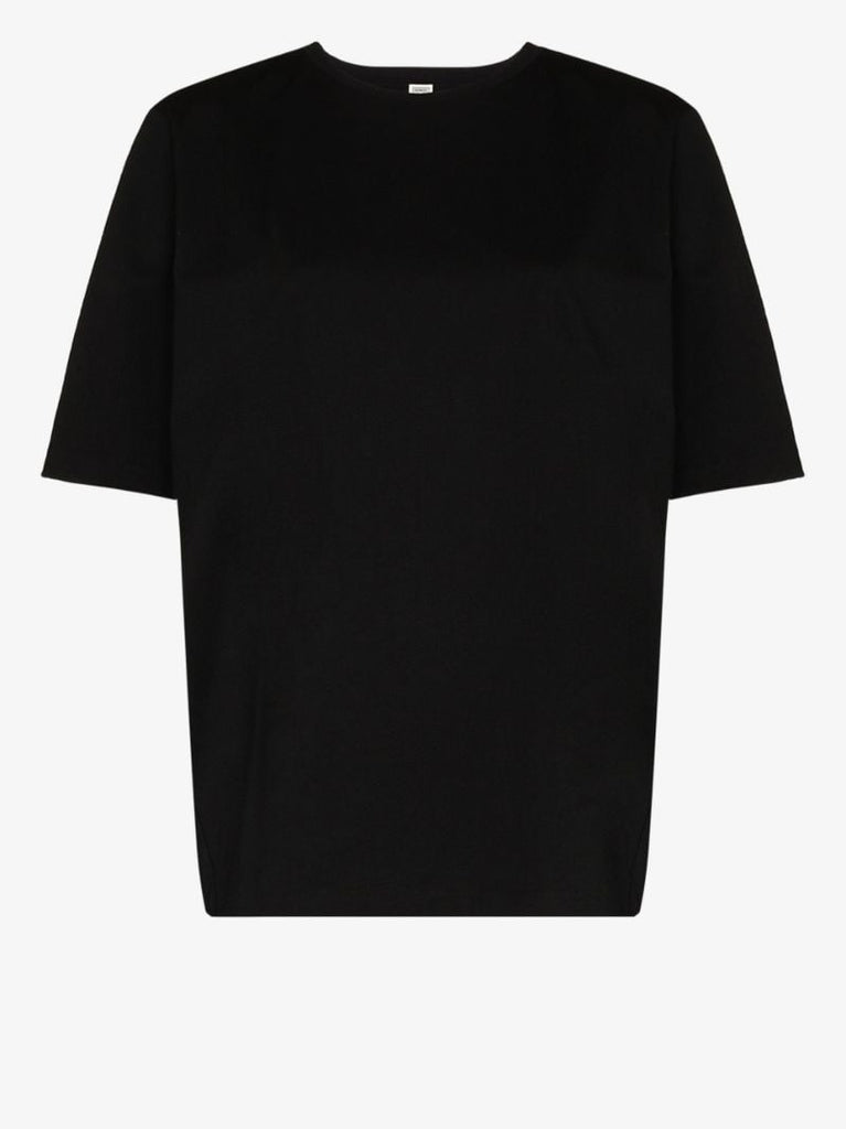 Black Short Sleeve Cotton T-shirt