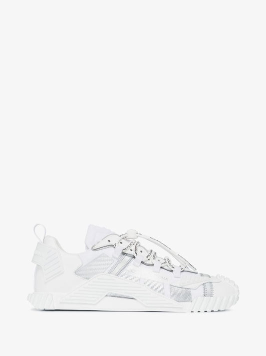 White Ns1 Low Top Sneakers