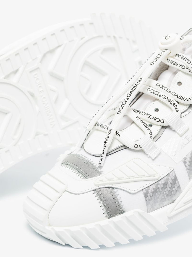 White Ns1 Low Top Sneakers