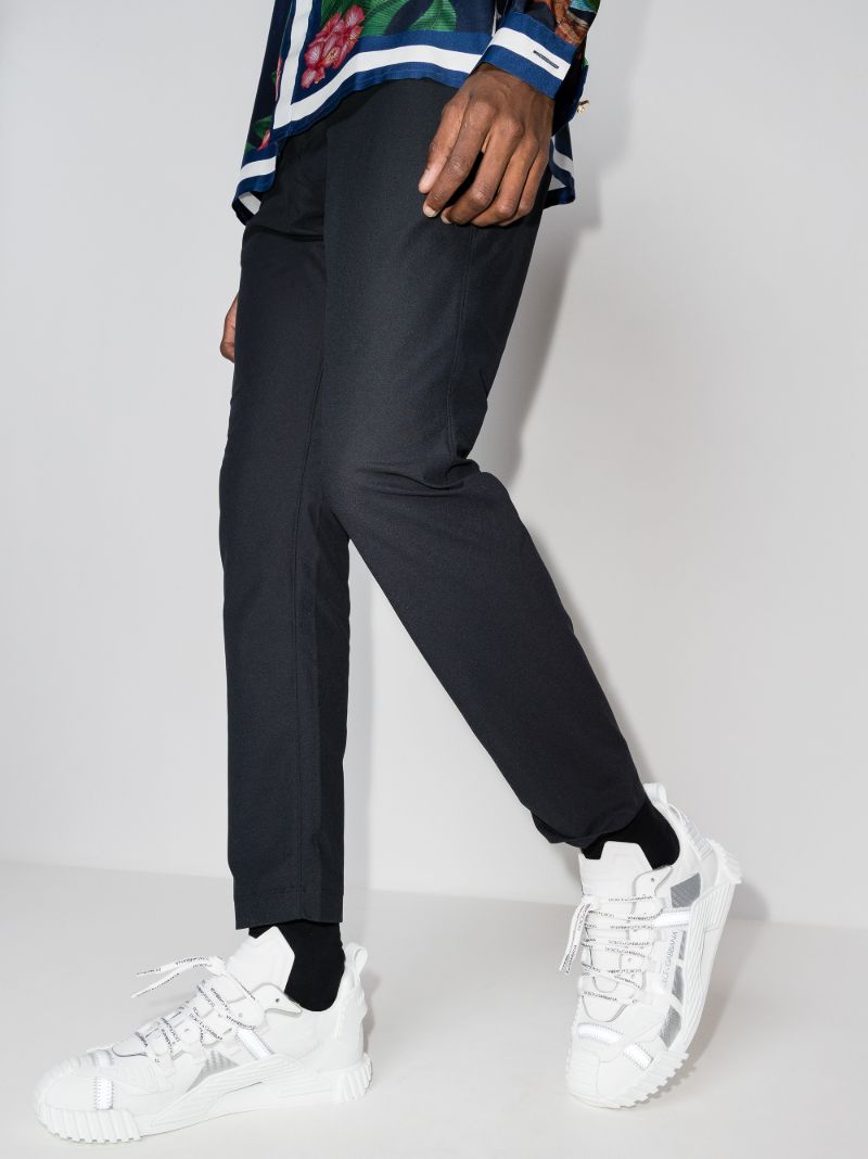 White Ns1 Low Top Sneakers