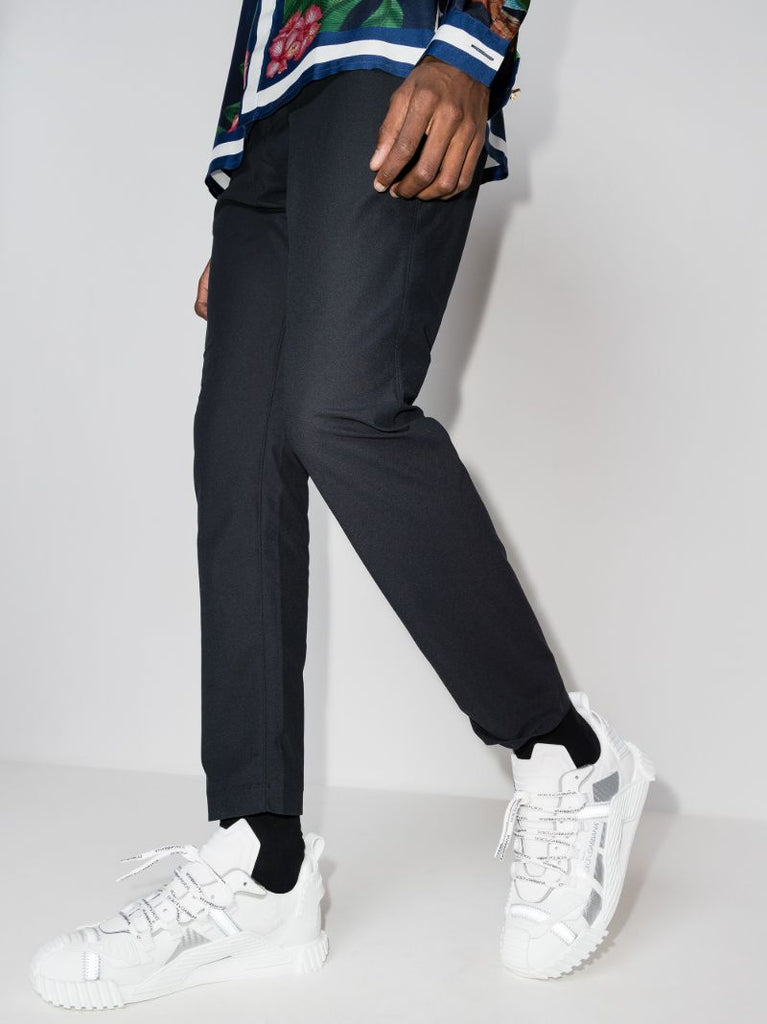 White Ns1 Low Top Sneakers