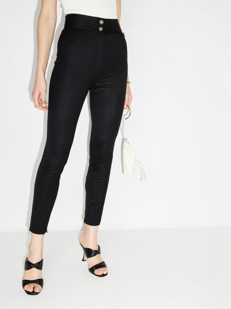 Logo Plaque Skinny Trousers