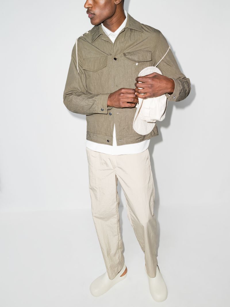 Laced Shirt Jacket