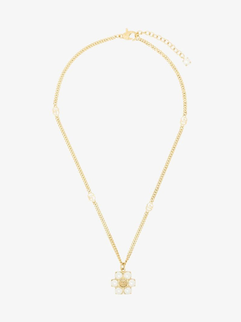 Double G Pearl Necklace