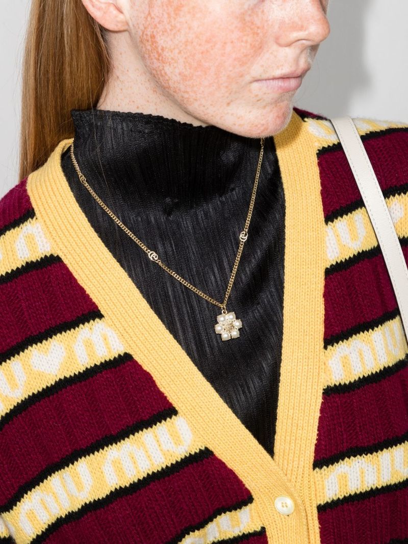 Double G Pearl Necklace