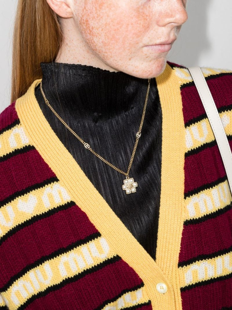 Double G Pearl Necklace