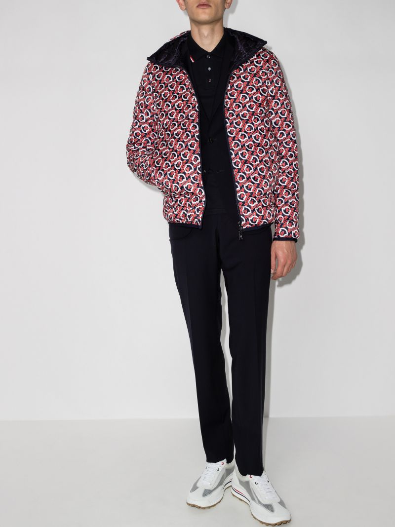 Red Zois Reversible Padded Jacket