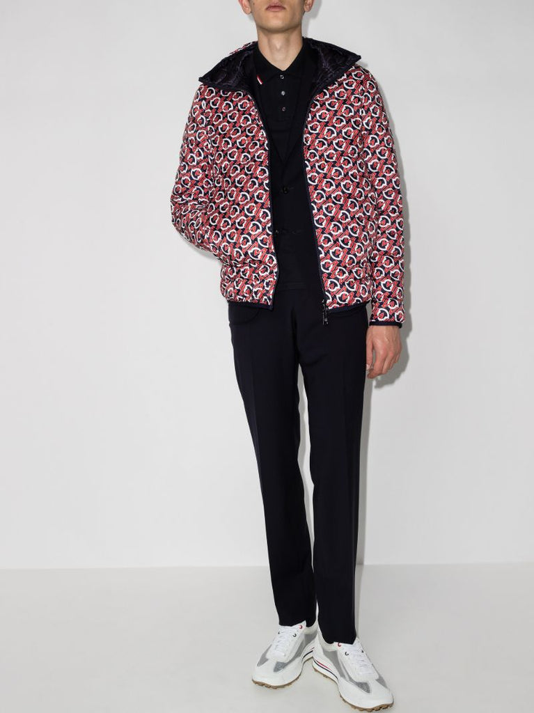 Red Zois Reversible Padded Jacket