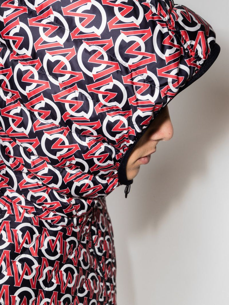 Red Zois Reversible Padded Jacket