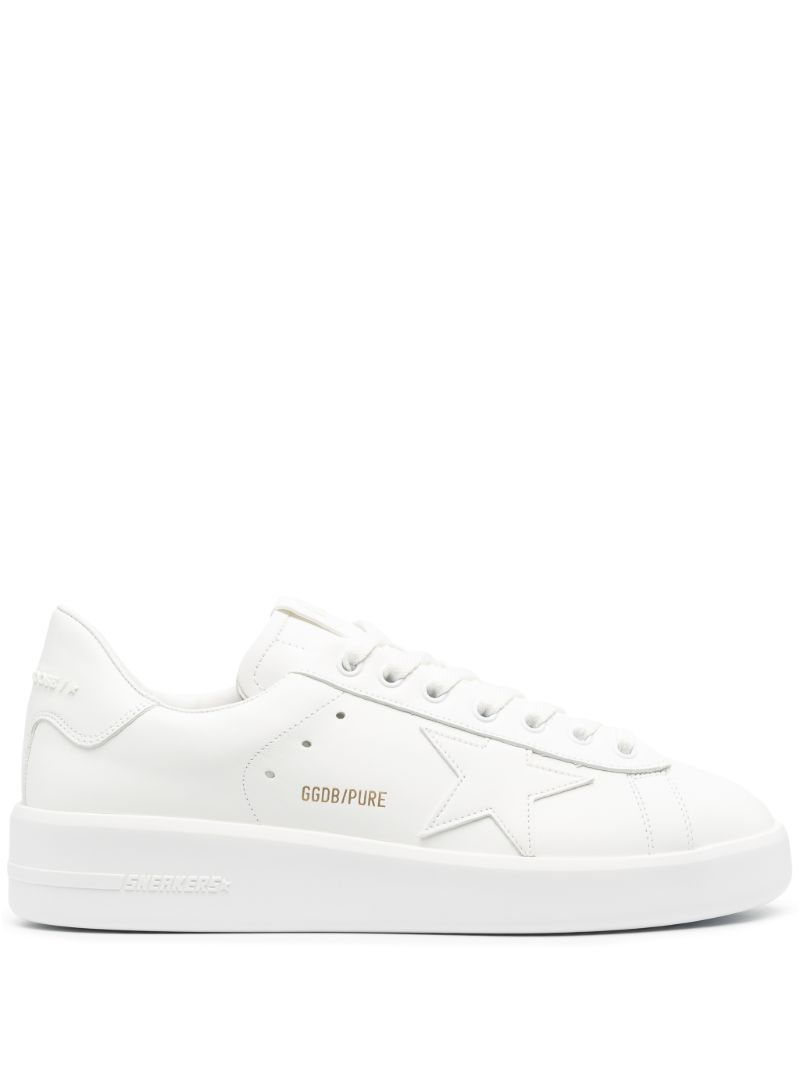 White Purestar Leather Sneakers