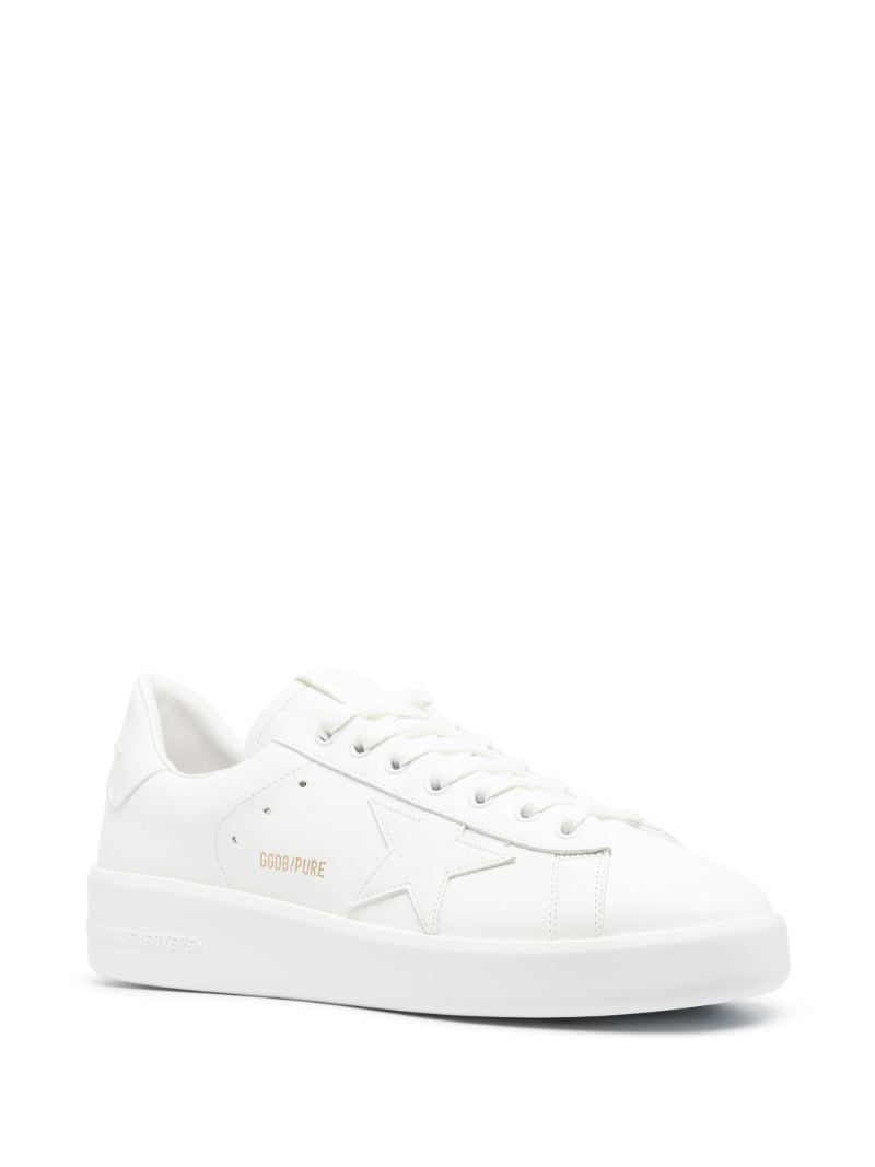 White Purestar Leather Sneakers