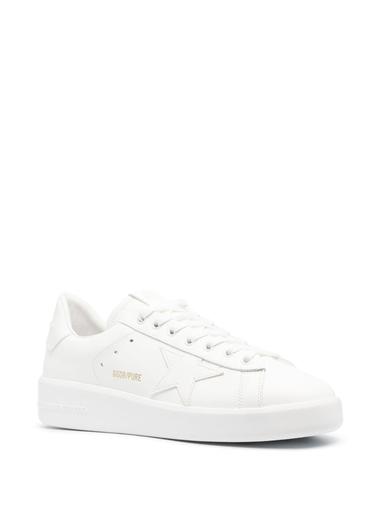White Purestar Leather Sneakers