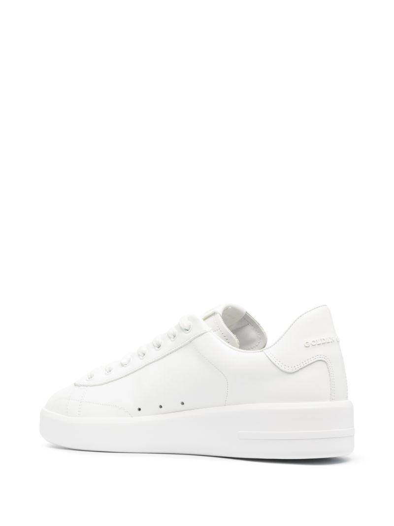 White Purestar Leather Sneakers