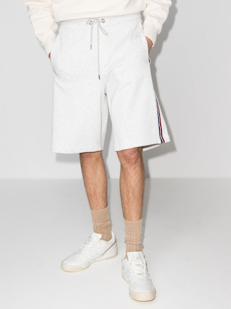 Logo Cotton Drawstring Shorts