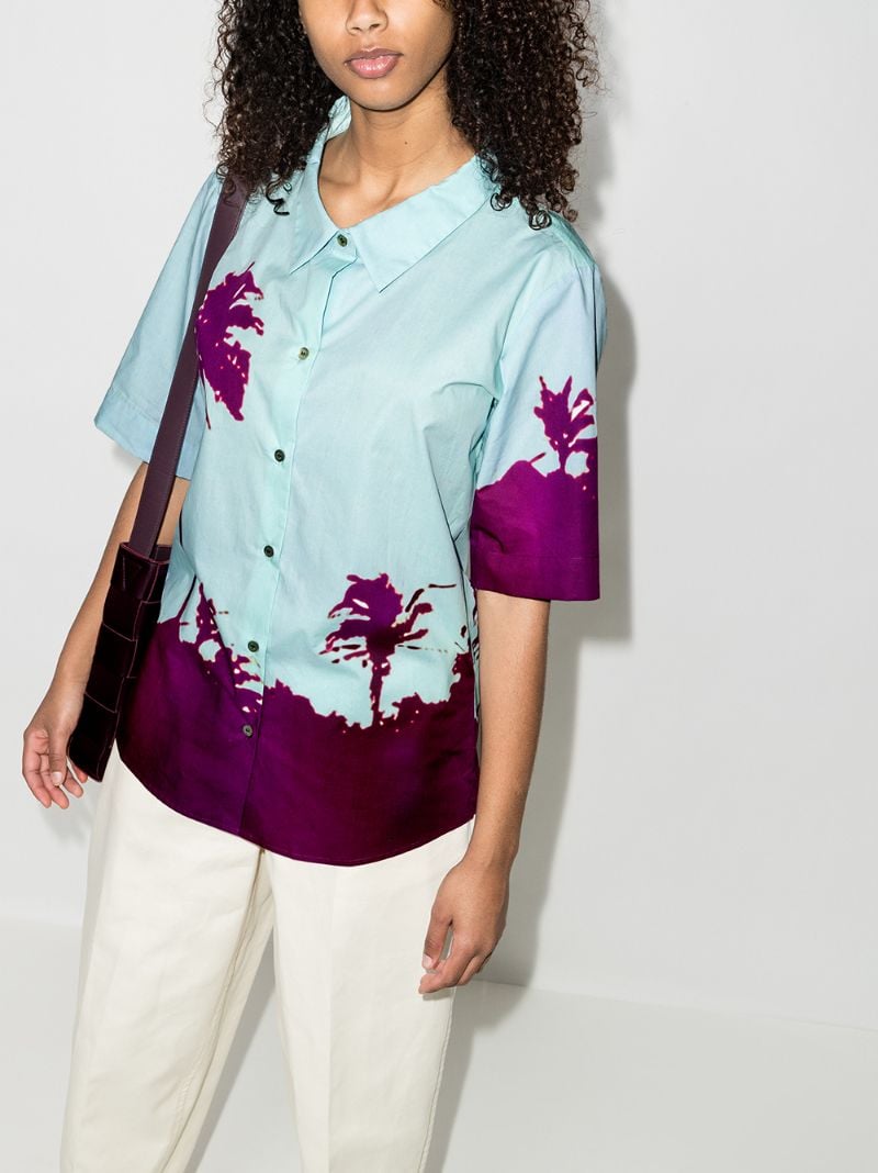 Cartley Palm Print Shirt