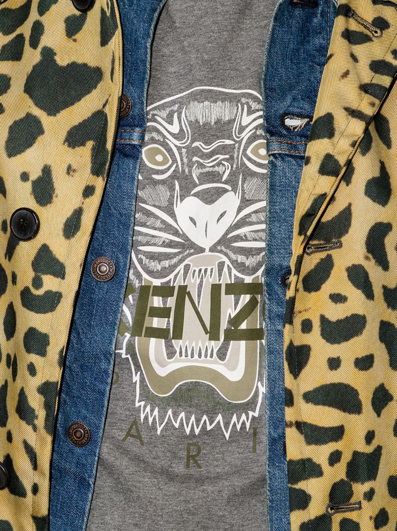 Tiger Motif T-shirt