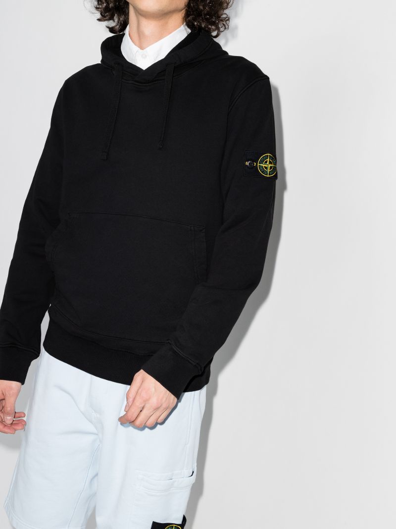 Garment-dyed Fleece Hoodie