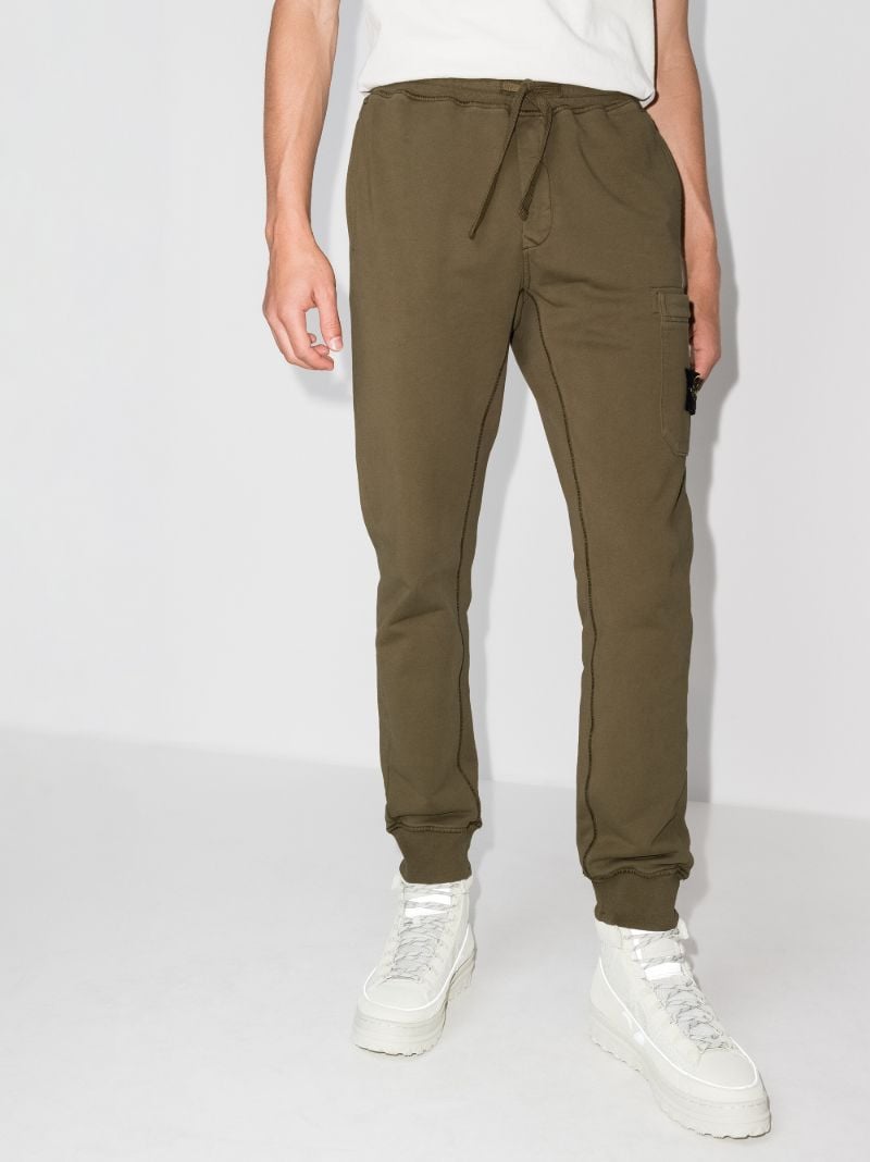 Drawstring Cotton Track Pants