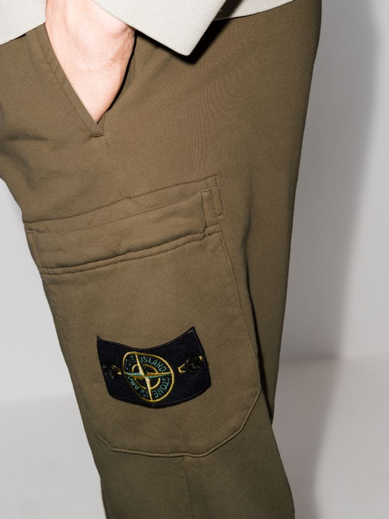 Drawstring Cotton Track Pants