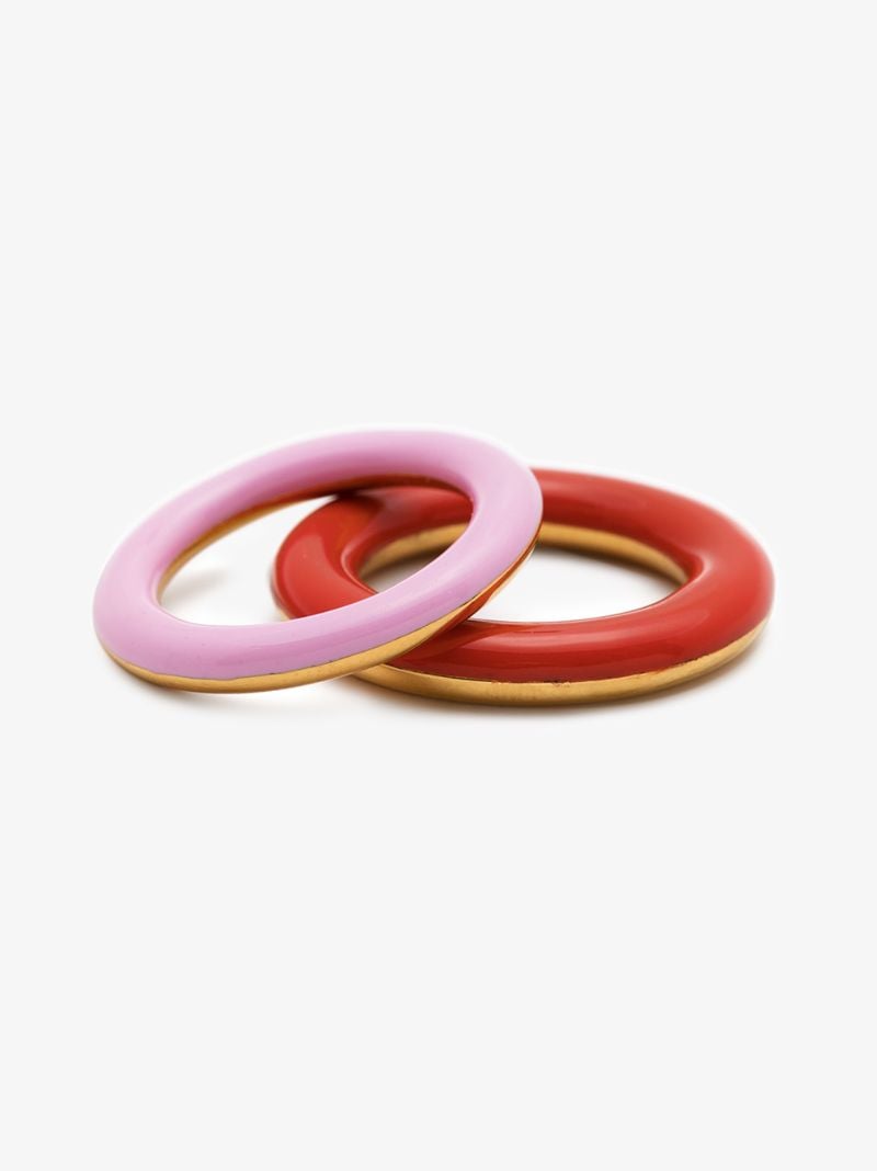 Gold Vermeil Brahma Sunset Ring Set