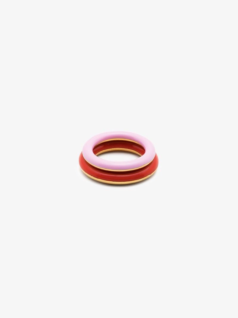 Gold Vermeil Brahma Sunset Ring Set