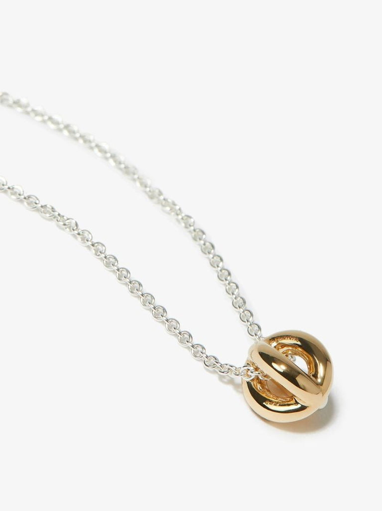 18k Yellow Gold La 1g Polished Entrelacs Necklace
