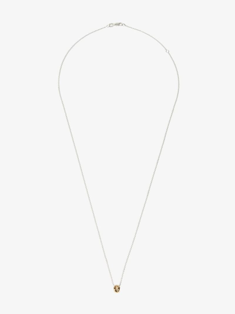 18k Yellow Gold La 1g Polished Entrelacs Necklace