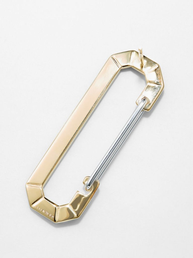 18k Yellow Gold New York Earring