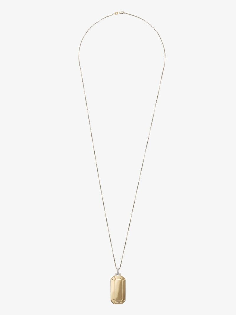 18k Yellow Gold Big Tokyo Diamond Necklace