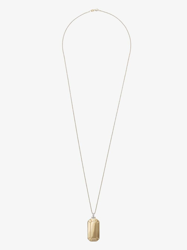 18k Yellow Gold Big Tokyo Diamond Necklace